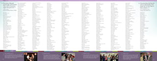 DONORS (continued)

“

The mission of Bancroft
perfectly aligns with TD Bank’s
values, and we are proud to
support their good work.
–Rob Curley

”

South Jersey Market President, TD Bank
Aaron Clark
Robin and Bruce Clark
John Clayton
Lorraine Clayton
Niesha Coar
Wendy and Michael Coffman
Howard and Shara Cohen
Michelle Cohen
Rona Cohen
Pam and John Coletti
Mary Ann and David Collins
Maureen and Bernard Collins
James Comose
Timothy Coneby
Ramona Congdon
Nancy Conley
Jerome and Barbara Connell
Patricia and Lawrence Connell
Debra and Donald Conner
Mary Anne and John Connolly
Jacqueline Conover-Rogers
Joanne and William Conrad
Amelia Conte
Thomas Conte
Wayne and Myrna Cook
Alan and Ruth Cooper
Maurice Copeland
Daniel and Ellen Corn
Sam Cortella
Joanne Cortese
Katherine Costigan and Jacalyn Wintling
Matthew Costolo
Nakiya Cox
J.D. and S.E. Coyle
Joe Coyne
Mary and Alan Craig
Michael and Silvia Crociata
Sue and Dana Crouse
Juan Cruz
Dorothy Curran
Elizabeth and J. Edwin Cusack
Frances and Ludomir Czynski
Morvarid Dadgari
Linda Daley
Richard Dana, Jr.

Eileen and Vincent Danielenko
Naomi and Joseph Daniels
Susan and David Danton
Carole and Michael Dascenzo
Meg and Brian Davies
Ceil and Craig Davis
Crystal Davis
Perceen Davis
Sonya Deason-Barnes
Christine Decker
Joseph DeFalco
Kathleen Delaney
Anne and Kevin Deluca
Noreen DeMarco
Joanne and Augustine DeMedio
Diane DeSantis
Milford and Zita Desenberg
Arleen DeStefano
Dr. Lawrence Deutsch
Andrea Devereux
Laura Devine
Roy Di Maria
Maria Di Pipi
Chris Di Renzo
Mike Di Veto
Christopher Dickert
Leola Dicks
Ronald and Renne Dictrow
Pam Diehl
Robert Dimattia
Marie Dimatties
Kenneth Dineen
Silvia Dingfeld
Diana and Paul Dintino
Bernadette and Gaetano DiPasquale
Susan and Dr. Robert DiRenzo
Nora and Chuck Dissinger
Richard Dodd
Timothy M. Dodd
Robert C. Dohrenwend
Martha Joan and Eugene Donohoe
Mary Angela Donohoe
Ellen Donohue
Kathryn Donohue
Michael Donohue
Amy Dorfmeister
Diana and William Dorris
Nicole Doss
Irene and John Dougherty
Rosemarie Dougherty
Robert and Karen Dragani
Lakia Dreggs
Karen and Edward Drennen
Cherylin Ducille
John Dugan
Lisa and Jeffrey Dunn
Eugenie and Joseph Dunphy
Joseph Dunphy

Elizabeth and Francis DuVernois
Joan Dwyer
Deborah and Joseph Ebling
Jeffrey Edwards
Barbara A. Edwardson
Deborah Eiserman and Eddie Newsome
Kanayo Ekweonu
Rob Elder
Ebony Ellis
Mary G. Ellis
Rachel Ellis
Mary Ann and Richard Enchura
Kelly Engel
George Engle
Audrey Erickson
Kathy and Mikael Eriksson
Michele Ermi
Joanna and George Erwin
Albert Eshun
Alan and Barbara Esserman
Nikki Esserman and Joel Wolpe
Bernice and Vance Evans
Karen McDowell Fair
Anna and Gregory Fanelli
Maia and Dr. Donald Farish
Jerniva Faulkner
Gregory Fayer
Chris Fazio
Jessica Fedezko
Sveltlana and Roman Feldblum
Amy Feldman
Ellyn and Robert Feldman
Stacey and Mark Feldman
Shawn Feniello
Mary Amelia and Brian Fennell
Noelynne Fentress
Robert and Colleen Ferara
Elizabeth and Robert Feriozzi
Charles Fertonardo
JoAnn and Charles Fest
Laurie and James Finkenauer
Alexandra and Robert Finley
Crystal Finnegan
Sabina Finnegan
Dianne and William Fisher
Nancy and Lew Fishman
Eileen and Brian Fletcher
Faith Foreman
Linda and Michael Foreman
Betty Forgerson
Jessica and Russell Forman
Pamela Forzley
Amy and David Fowles
Ann Frambes
Patti Franco
Michelle Franks
George Freisleben
Lia Friel

Rachel Friel
Steven Frizzie
Esther Frydenberg
Kevin Fullerton
Kim Funkhouser
Joyce Furgiuele
Elizabeth Fuzy
Anthony Gadaleta
Bill Gaehring
Brittany Gafas
Michael and Suzanne Gaglianone
Anne Marie Galinas
Monica and Ted Gallagher
Mary Gallo
Lena Gallotti
Jonathan Ganiaris
Brian Gantt
Jennifer Sells Garcia
Louie Garcia
Janine Gardner
Paula Garrison
Marianne and Norman Gaskill
James and Christine Gaydos
Marie Gaylert
Michael Geary
Nancy and Joseph Gendron
Theresa Gentile
Darnely Gerard
Christine Germano
Dominique Getka
Gregory and Colleen Gewirtz
Sarah Gharbi
Beth Giaccardo
Theresa Gibbs
Lucille and Richard Gilkey
Anna Gillespie
Dawn Gilmore
Jaymi Gilmore
Toni Gilmore
Dana Giordano
Denise Giorgianni
Meredith Glansberg
Carol Glassman
Jan Goan
Judi Godor
Bryan Godshall
Bettie and Henry Goehring
Shauna Goetz
Wendy Jane and Bernard Gold
Jennifer Goldman
Shelby Goldman
Allison Goldsborough
James Goldschmidt
Elaine and Herschel Goldstein
Katherine Golembiewski
Katherine Goodwin
Cathy and Richard Gordon
Cynthia and Barry Gould

Kay and LeGrand Gould
Jennifer Grabbe
Annette M. Granato
Judith and Charles Graser
Renee and Frederick Gray
Barbara and Robert Greco
Brenda Green
Evelyn Green
Regina Green
Roberta Green
Velma Green
Paul Greenamoyer
Jaclyn Greenberg
Assemblyman Louis D. Greenwald, District 6
Beth and Ronald Greer
Paula Griesel
Tandra Griffin and Daniel Schwartz
Norma and Greg Grimaldi
Ann Marie Grimes
Michele and Robert Groody
Colleen Gross
Phyllis Grossman
Joan Gussak
Peter Gutekunst
John and Sandra Gutowski
Jeff Haas
Patricia Habingreither
Darlene and Douglas Haines
Larry Halfin
Hazel Hall
Carol Hallman
Marcus Hampton
Gail and Hugh Hansell
Beth Hanson
Nancy and Edmund Hardy
Linda and John Hargreaves
Tammy Harkless
Judy Harper
Kelly and Brett Harrington
Rachel Harrington
Abby Harris
Gwenn Harris
Zachary Harrison
Christina Harrop
Charles Hart
Renee Hart
Phyllis Harter
Virginia and Ralph Hartman
Cynthia Hathaway
Jo Ann Hathazi
Amelia Haubenstein
Sylvia and Ronald Hauser
Elizabeth Hawk
Joan Hayes
Mary and Donald Healy
Patrick Healy
Mindi Heckendurn
Helen Heffler

Wayne Hefner
Elizabeth and John Heinz
Barbara and Joseph Heitman
William Hendricks
Edwin Hensle
Jeffrey and Judith Heppard
Jacqueline C. Herens
Diane and Gary Herman
Trudi and Irwin Herman
Denise Higginbotham
Louise and Harry Hill
Paul Hinderliter
Phyllis and Bruce Hinderliter
Susan and Callie Hinderliter
Catherine and Dr. Philip N. Hineline
Donna and Bob Hoey
James Hoff
Doris and Joseph Hoffman
Dorothea Hoffman
Nancy Hollingsworth
Jeffrey Holman
Barbara and Jeffery Holt
Patricia Holton
Linda and Michael Holtz
Maribeth and Kenneth Horn
Linda and Arthur Horneff
Michele Horner
Susan and Lawrence Horwitz
Peter Hovnanian
Elana Howard
David and Pamela Hozie
Francois Jean Huby
Sandra Huffman
Janet Huss
Patricia and Richard Hyde
Darma Ie
Christopher Ilconich
Karen and Anthony Ingenito
Dr. George O. Isaacson
Stacielee Isaacson
Steve Isackson
Sondra Jacob
Alice Jacobs
Daniel Jacobs
Mary Jacobs
Patricia and Carl Jacobs
Estelle Jacobson
Peggy and Dr. Allyn Jacobson
Kenneth Jadlowiec
Tina and Eric Jago
Laura James
Mary Janes
Carolyn and Dr. Scott Jarmain
Alicia Jarvis
Maryann and Charles Jarvis
Elizabeth and Ronald Jaworski
Robin Jay
Carolyn and Almond Jellison

JoAnna Jenkins
William and Lynn Jennings
Elaine and Dimitri Jeon
Derrick Jeter
Dean Johnson
Heather Johnson
Latasha Johnson
Lucas Johnson
Margaret Johnson
Mary Martha Johnson
Rina and John Johnson
Terrance Johnson
Tina Johnson
Michael Johnston
Patrick Johnston
Dawn and Kenneth Jones
Roman Jones
Howard and Marilyn Jost
Sydney Judah
Desiree and Walter Juraniec
Veronica and Zeljko Jurjevic
Sharon Jurman
Genevieve and John Juzaitis
Vincent Kabbeko
Laura Kalck
Barbara and Robert Kalinski
Fred Kamara
Sheku Kamara
Albert Kanach
Gary and Barbara Kanalstein
Joy Kapeghian and Richard Carlin
Milton Karten
Shelly and Mark Kasrel
Julia and Charles Kass
Virginia Kassa
Nazira Kazakbaeua
Scott Kegler
Curtis Keller
Marie and Thomas Kelley
Madge and Hugh Kelly
Mark Kelly
Maureen Kelly
Jack Kennedy
Nancy Kennedy
Tracey Lynn Kennedy
Thomas Kent
Wendy Keppe
Jospeh Kernen
Susan Kerr
Isabel Kerwin
Dr. Mary Louise E. Kerwin, BCBA
Christine Kienzle
Quinton Kindon
Nicole King
Joan Kingsland
Elizabeth Kinney
Kathleen Kirk
Karen Kirkhope

Jessica Kirkland
Megan Kirsch
John and Laurie Kirschner
Kristin Kisal
Mindy Klarin
Barak Klein
Janice and Martin Klein
Anne and Ralph Kohart
Michael and Rosalie Kohn
Jan Kolchinsky
Paula and Thomas Kole
Jennifer and Jason Kolinsky
Marlene and Marvin Korff
Frances Kozub
Heather and Mark Kramer
Dr. Judith A. Kramer
Roberta and Harold Kramer
Martha Krasne
Stacy and Russell Krauss
Heather Kriesman
Neera Kuckreja
Jeffrey Kueny
John and Rochelle Kugler
Rich Kukla
Laura Kuntz and Edmund Mikalauskas
Jodi Kurtzman
Joseph Kushnerick
Bridget and Gene Lambey
Hugh LaMonaca
Dani Lamothe
Eleanor and Beth Lampe
Max and June Lang
Alix and Mark Langer
Rennae Langley
Darren Larsen
Marcia Larson
Janis Lauer
Terry Laurelli
Dawn Law
Kathleen Law
Mireille Lawrence
Mary and Kenneth Layre
Benjamin Lee
Michelle Lee
Rita and Michael Lee
Angela and Richard Lees
Janet Leinbach
Robert Lenherr
Allison Leung
John and Loisann Levicchi
Claire Levitt
Arthur and Marie Lewandowski
Dolly Lewis
Sue Lewis
Dr. Karen Lindgren and Kyran Hurley
George Lindstrom
Cathy and Dr. Robert Lipshutz
Robbin Lobue

Stephen Locastro
Nancy Londres
Donnell Long
Sandra and John Lonia
Jacquelynn and Thomas Lott
Pierre Louis
Nicasio and Monica Lovecchio
Fred and Joanne Lubker
Joan Lucas
Patricia Lukas and Philip Friedensohn
Kristin Lukianovich
Kevin Lynch
Madeleine and Richard MacDonald
Ann Marie Machion
Robin and David Macken
Donald Mackowski
Maureen Mackowski
Joseph and Maxine Macnow
Megan Mahan
Thomas and Catherine Maheady
Shahriar Mahmud
Rachelle Malat
Dianne and James Malley
Christina and Edward Maloney
James Maloney
Abu Mansaray
Jessica Marchese
Edwin and Carol Marder
Randi Marder
John M. Mardirosian
Victor Y. Marfo
April Marino
Joseph and Carol Marrazzo
Carol and Joseph Martella
Marjorie S. Martin
Melissa Martin
Diane and Joseph Martino
Steve Marusky
Dottie and Rudolph Mascellino
Barbara Masino
Helene Matkowski
Kathy and Edwin Matos
Mark Matteson
Karen Maucher
Linda and Kevin Maull
David May
Selina May-Harris
Jamie McAllister
Amanda McAlpin
James McBride
Thomas McCann
Kathryn McCarthy
Terrence McCarty
Colleen and Peter McCauley
Louis McCauley
Mary and Joseph McCauley
Elizabeth McCleary
Amy McClintock

“

Our partnership with Bancroft
and our understanding of the
people they serve has made us
better architects.

”

Gary Kanalstein, AIA

Principal, KDA Architects, P.A.
Karen McCunney
Ed McDonnell
Mary McDonough
Linda McEady
Frances A. McElhill, Esq.
Megan McGinnis
Nicolette McGlashan
Christina McHale
Kelliann McHugh
Anne McKernan
Dana McLaughlin
Marian and Thomas McLaughlin
Lorraine McLeod
Sara McMahon
Carole McManus
Timothy McManus
Dorothy McMillian
Darlene McNeil
Matt McNicholas
Michele and Timothy McShea
Andrea and Samuel McWhirt
Helena Meade
Karl Medley
Jaclyn and Gary Melchiano
Kathy Mellish
Shelley Mendias
George Mess
Frank Messina
Terri Meytrott
Christian Michels
Annie Miele
Marcia Milazzo
Jan Miles
Joanne Miles
Arlene and Thomas Milich
Eva and George Milko
Dean and Brenda Miller
Gerald Miller
Linda Miller and Dennis Duffy
Timothy Miloshevsky
Derek Minner
Manuel Miranda
Nicholas Mirkay
Myrlie Misskelly
Theresa Molettiere
Steve Molzon

MILESTONES (continued)

}
12

NOVEMBER 2010
Our annual Butterfly Ball was a hit, with nearly 300
guests. Hosted by TV sports personality and Eagles
football legend Ron Jaworski, it honored KDA architects
and neurologist Steven Bromley, M.D.

} MARCH 2011

Our inaugural “Bancroft Unplugged” events
celebrated Brain Injury Awareness Month. People
supported by our brain-injury programs gave
poignant and inspiring speeches to appreciative
audiences in Cherry Hill, Brick and Plainsboro, N.J.

} MARCH 2011

Visitors previewed Little Butterflies, Bancroft’s
inclusive daycare center, which opened in July.
The innovative program serves children both
with and without developmental delays.

} APRIL 2011

Leading healthcare executive Martin A. Bieber
(right) was named chairman of the Bancroft
Board of Trustees, succeeding Joseph Atkinson
(center). Mr. Bieber is president and CEO of
Kennedy Health System.

13

 