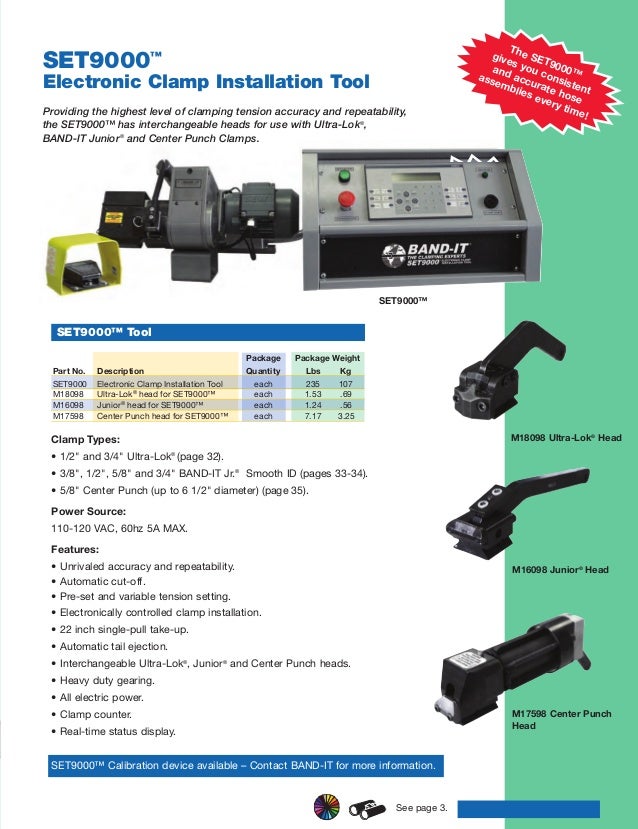 BandIt Stainless Steel Banding, Strapping, Clamping & Tools