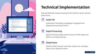 Real-Time 3-Band Audio Equalizer with MATLAB GUI and Waveform ...