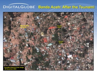 Tsunami damage in banda aceh indonesia