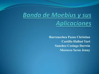 •Barrenechea Pazos Christian
        •Castillo Hallasi Yuri
    •Sanchez Cosinga Darwin
       •Morocco Seras Jenny
 