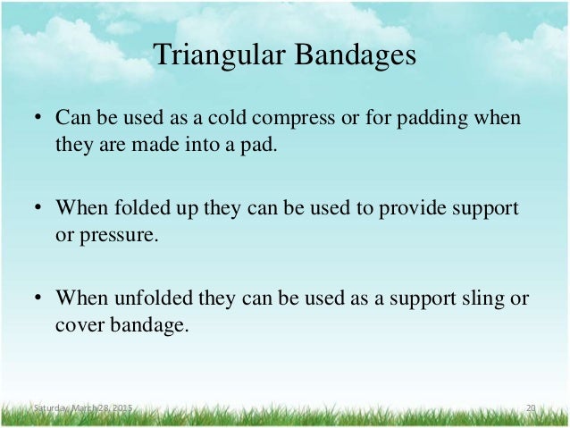 what is the meaning of bandage