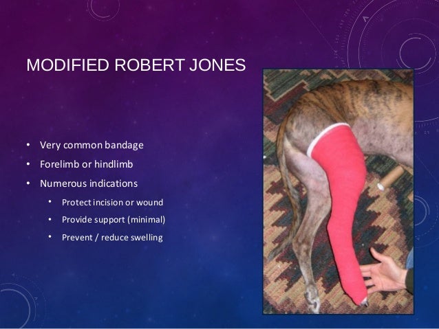 robert jones bandage