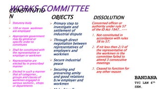 INDUSTRIAL DISPUTES ACT 1947 | PPTX