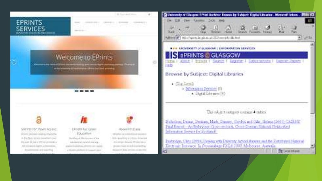 eprints digital library software