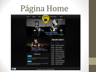 Página Home
 