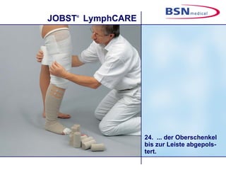 24.  ... der Oberschenkel bis zur Leiste abgepols-tert. 