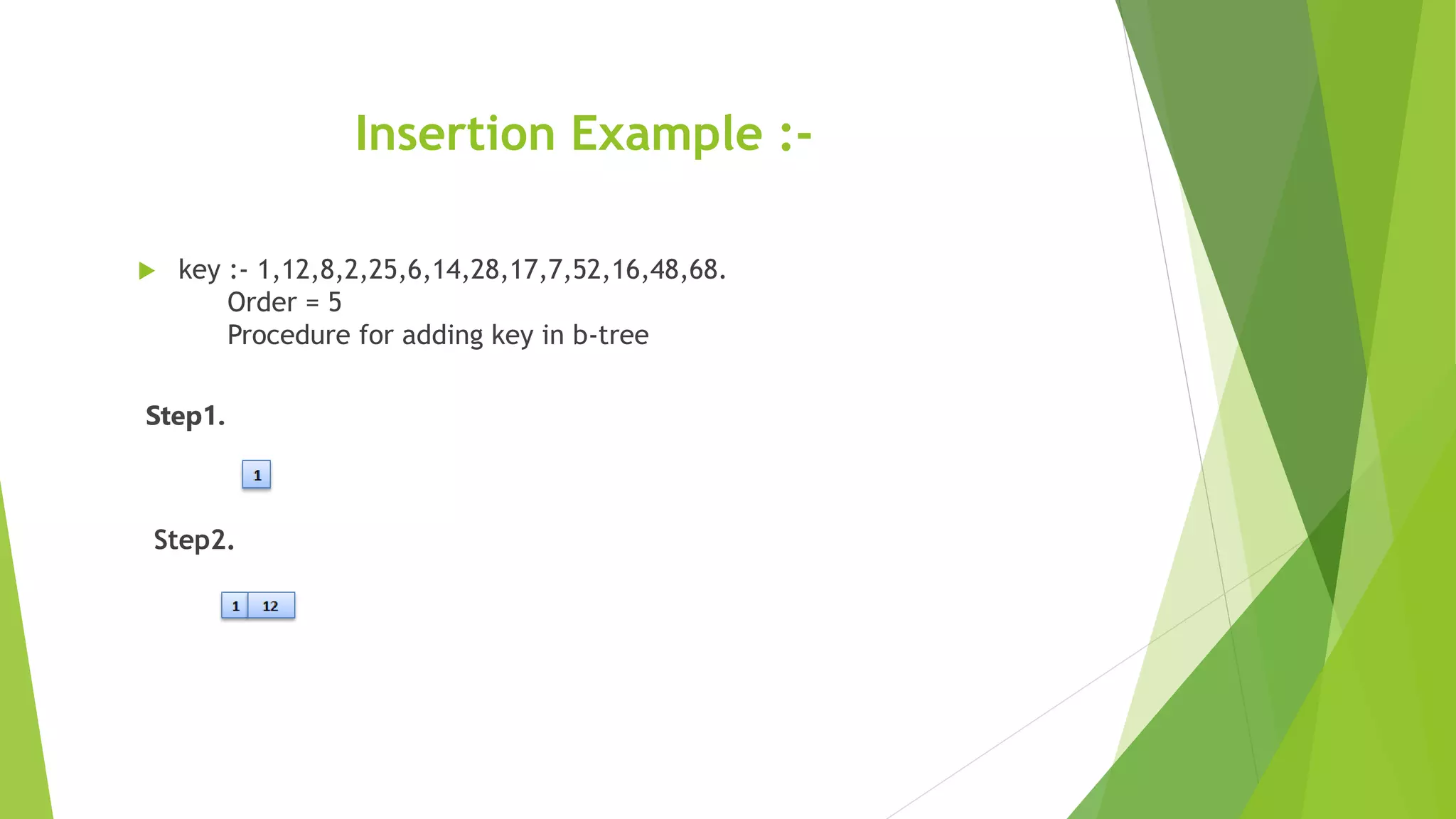 B and B+ tree | PPTX