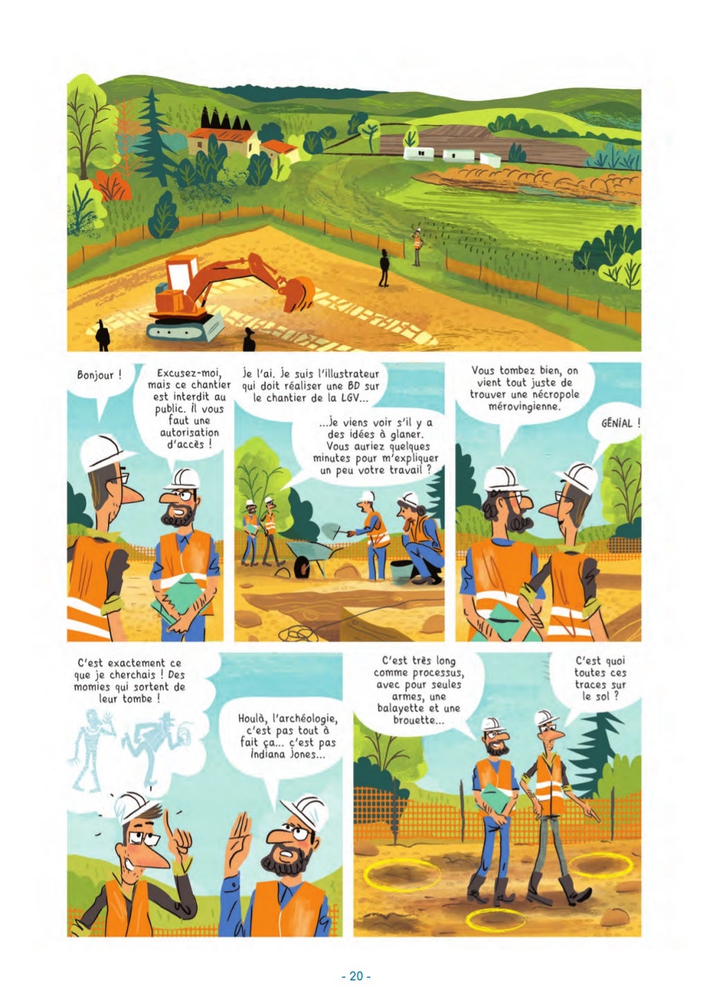 La ligne Bande Dessinée