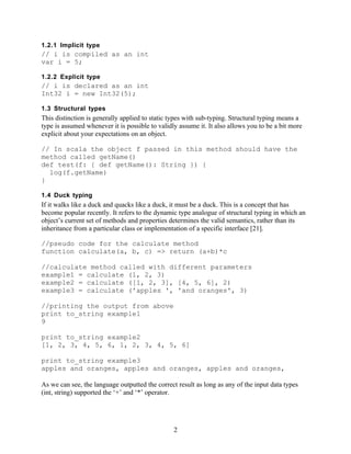Maintenance of Dynamically vs. Statically typed Languages | PDF