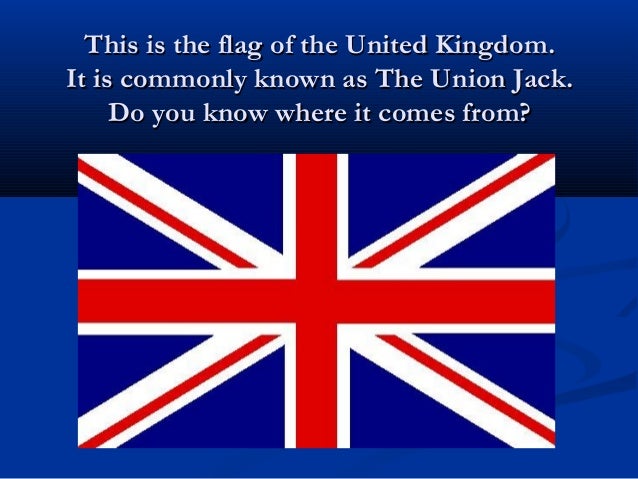 Bandera Del Reino Unido English