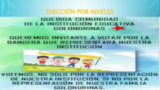 ELECCIÓN POR NIVELES
 