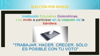 ELECCIÓN POR NIVELES
 