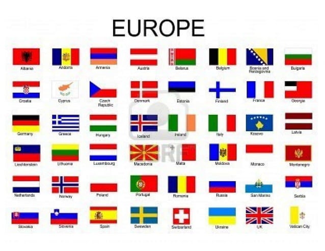 Banderas de europa