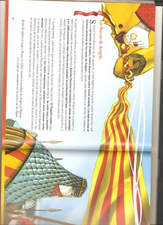 Bandera y escudo e aragón