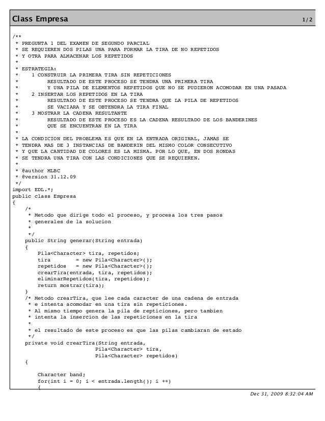 preguntas de examen de java banderines examen resuelto estructura de datos con java preguntas de examen de java banderines examen resuelto estructura de datos con java