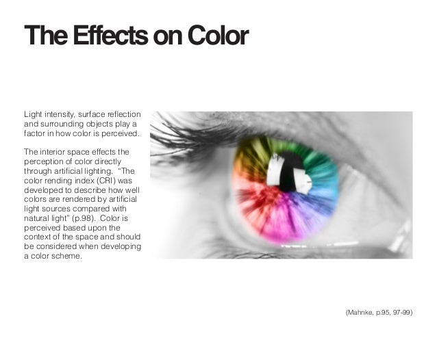 the effect of color on the the effect of color on the