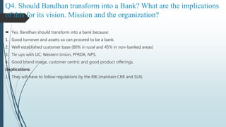 Bandhan bank | PPTX