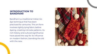 The influenceof bandhani on contemporary fashion.pdf
