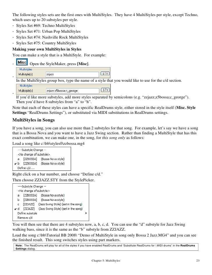 Band In A Box 08 Upgrade Manual Band In A Box 08 Upgrade Manual