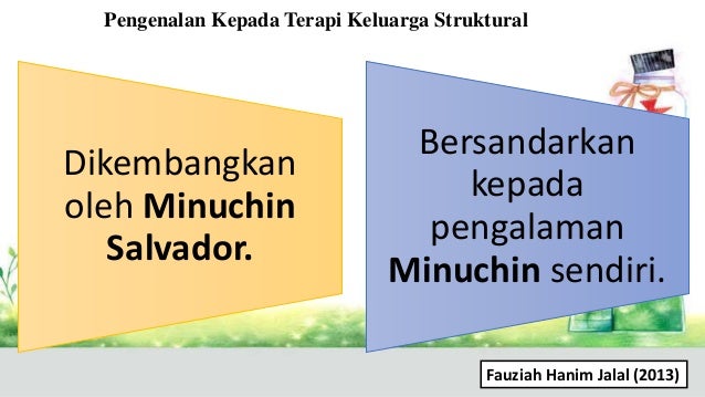 Banding Beza Terapi Keluarga Struktural Dengan Terapi Keluarga Satir