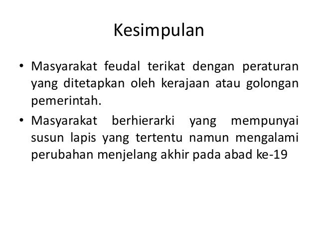 Bandingkan Ciri Ciri Masyarakat Feudal Di England Dengan Jepun
