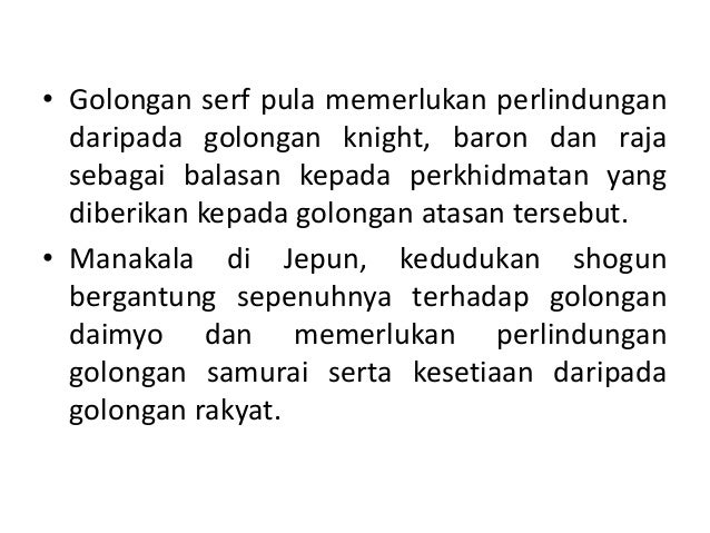 Bandingkan Ciri Ciri Masyarakat Feudal Di England Dengan Jepun