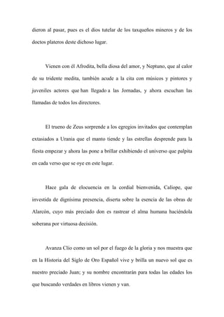 Bando  Alarconiano 2009