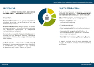 Come diventare un export manager con il Master in Export Management ...
