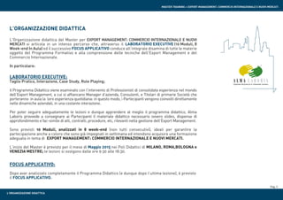 Come diventare un export manager con il Master in Export Management ...