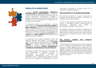 Come diventare un export manager con il Master in Export Management ...