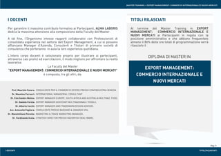 Come diventare un export manager con il Master in Export Management ...