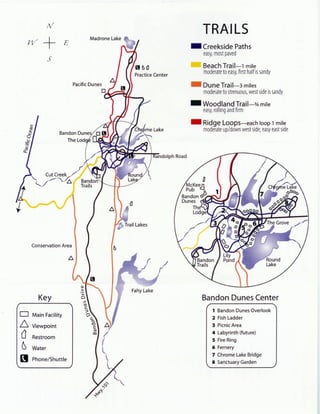 Bandon Dunes Map