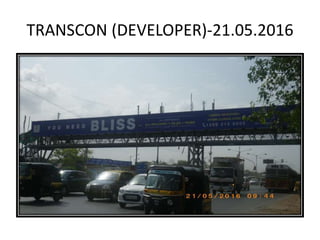 TRANSCON (DEVELOPER)-21.05.2016
 