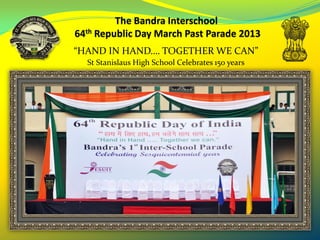 “HAND IN HAND…. TOGETHER WE CAN”
  St Stanislaus High School Celebrates 150 years
 