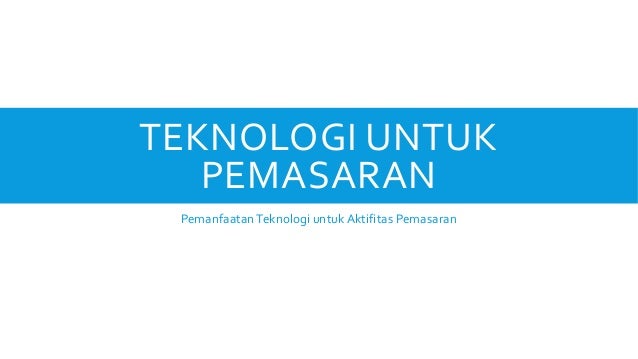 Seminar Teknologi Bisnis - Untuk Meningkatkan Daya Saing UMKM