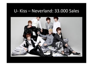 U-‐
Kiss
–
Neverland:
33.000
Sales