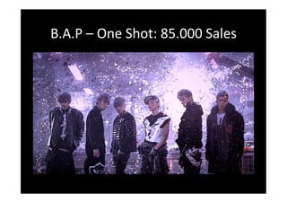 B.A.P
–
One
Shot:
85.000
Sales