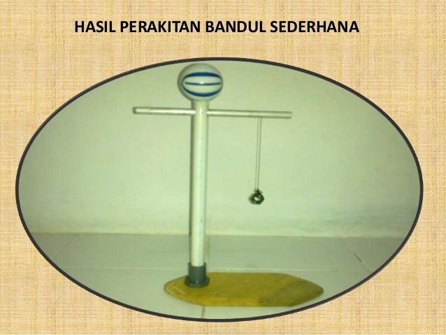 Bandul Sederhana Media 3D