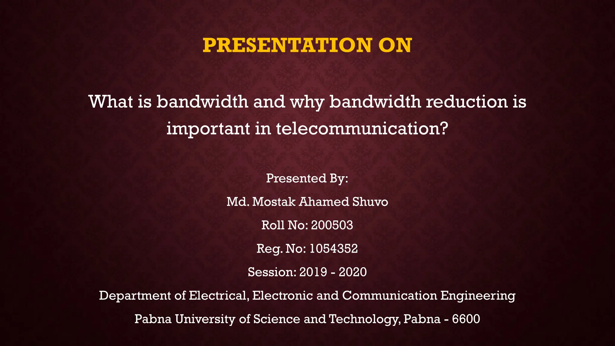 bandwidth in digital communiaction .pptx