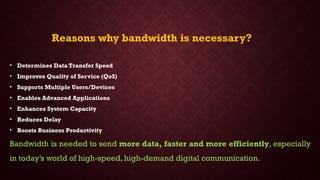 bandwidth in digital communiaction .pptx