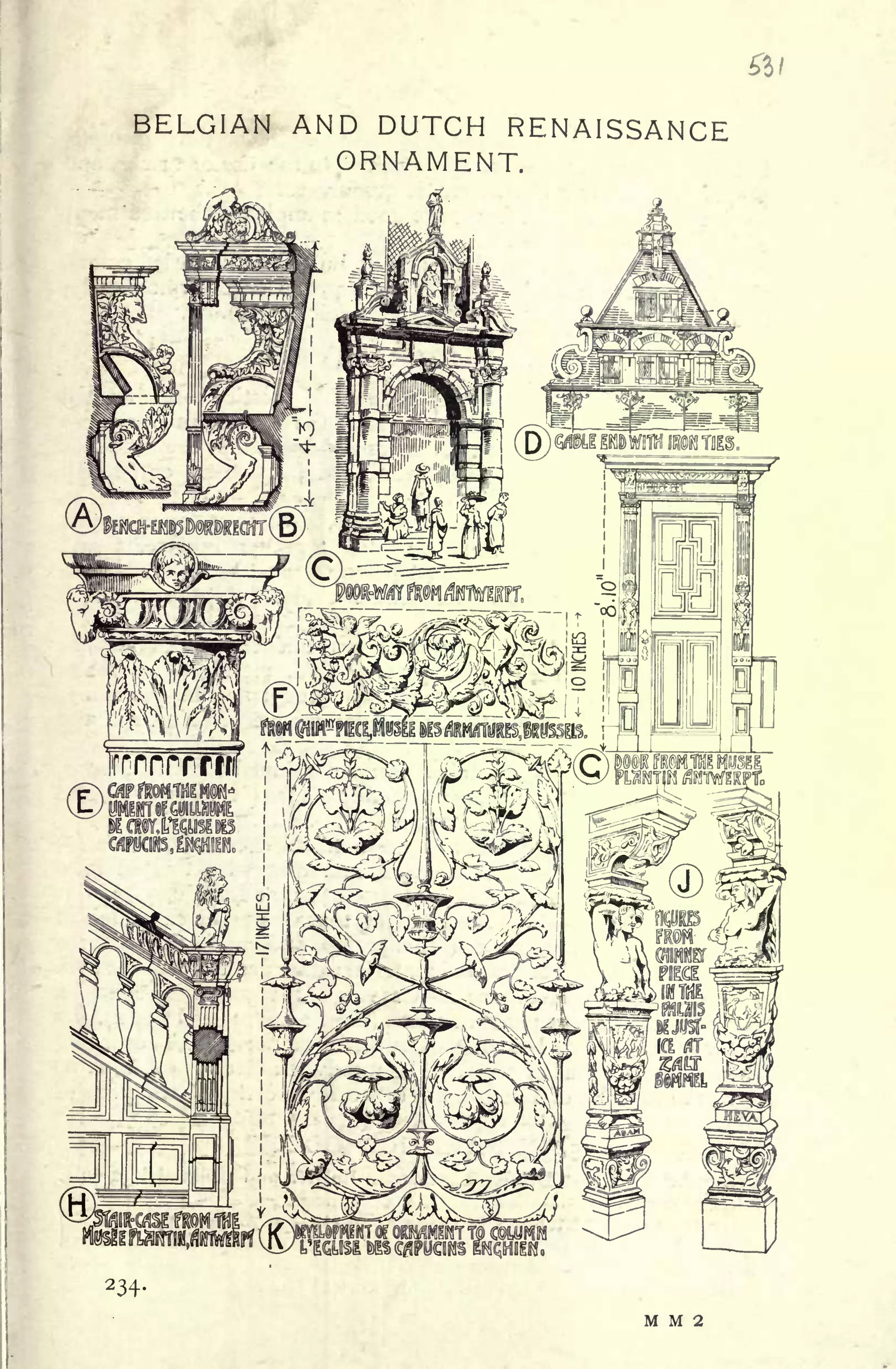 ft!
BELGIAN AND DUTCH RENAISSANCE
ORNAMENT.
2 34-
M M 2
 