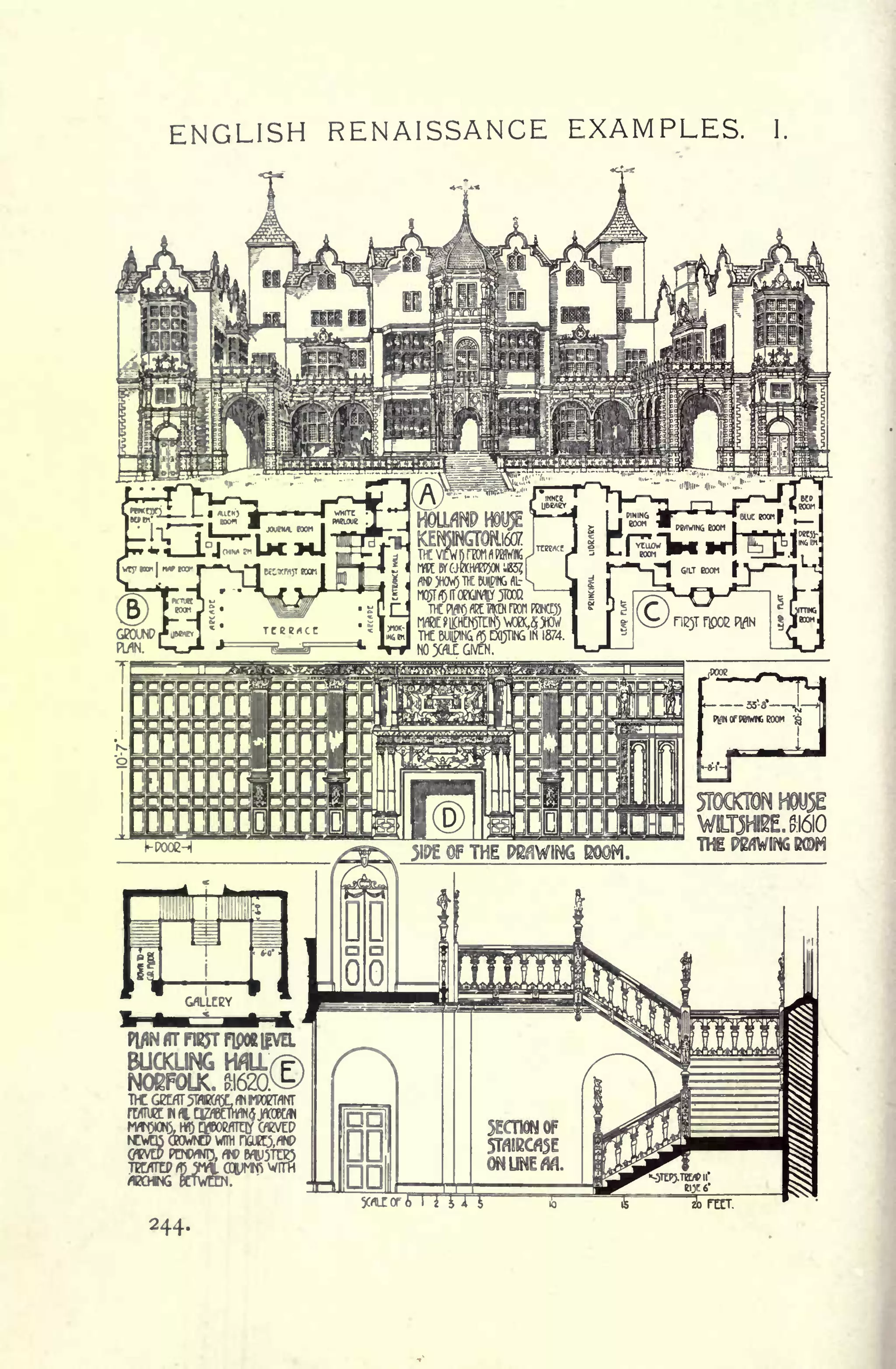 ENGLISH RENAISSANCE EXAMPLES. I
STOCKTON HOUSE
WILTJHIE.^:I6IO
1HIPBHMNEMDM
Pl/)NffTFl!$TFlpOe|EVEl,
BUCKLING
NORFOLK.
TKGKflT
 