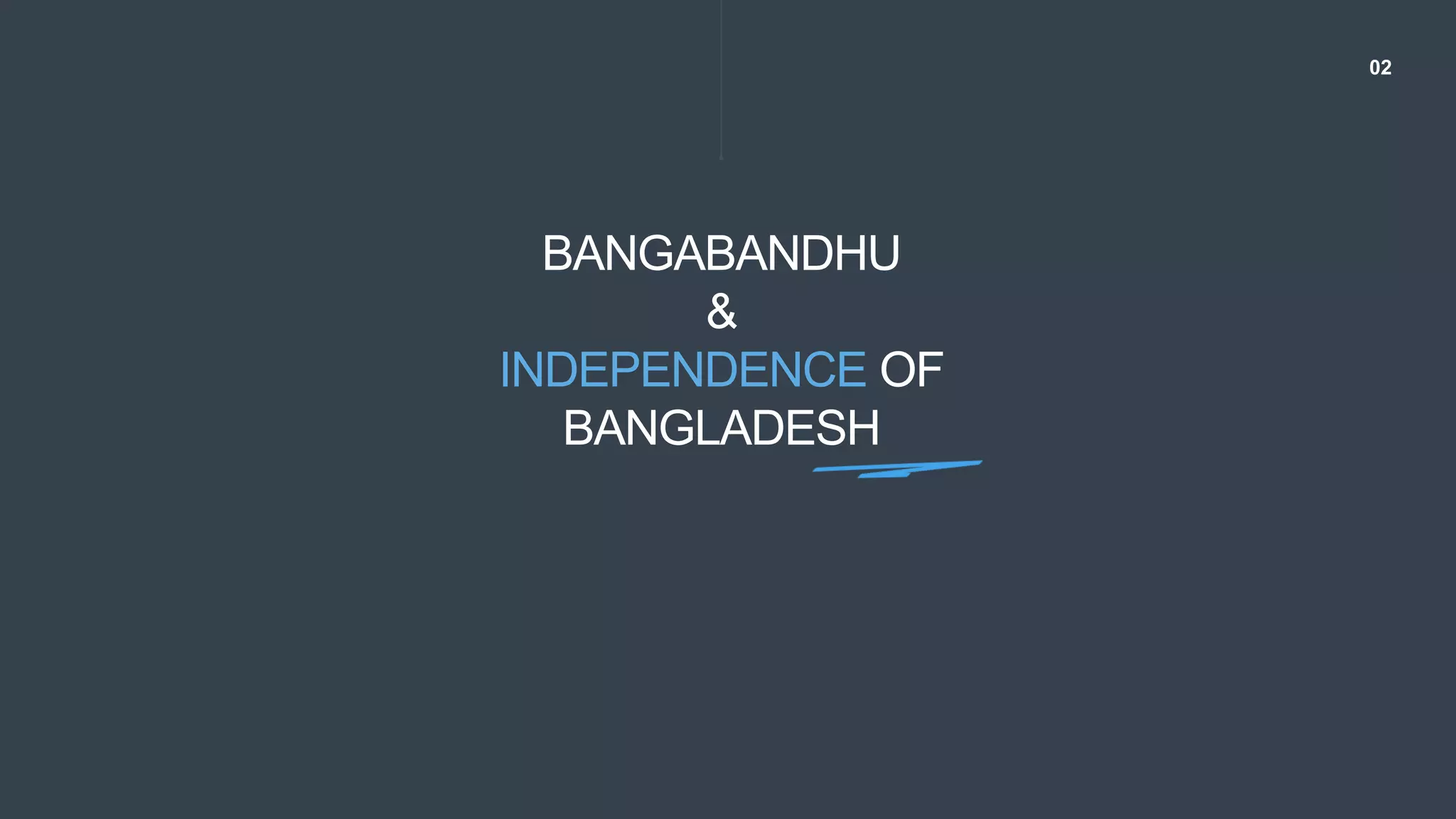 declaration of independence by bangabandhu