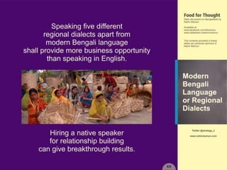 Bangaldesh Regional Dialects