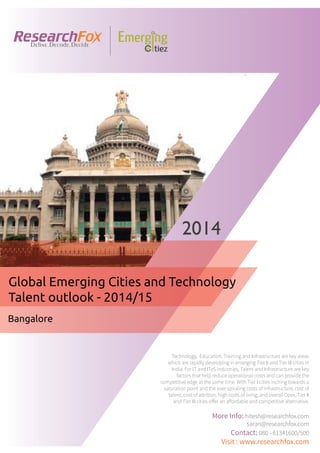 Emerging City Report - Bangalore (2014)