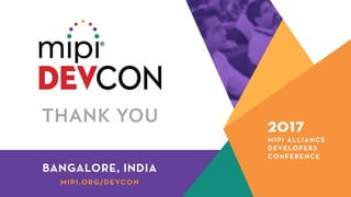 MIPI DevCon Bangalore 2017: MIPI M-PHY Gear4 and Its Impact on UniPort/UFS