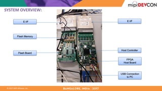 MIPI DevCon Bangalore 2017: Emulation of DUT Using MIPI RMMI (M-PHY ...