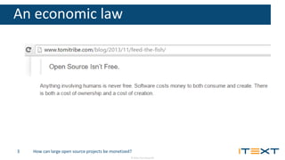 How Can Large Open Source Projects Be Monetized Ppt How Can Large Open Source Projects Be Monetized Ppt