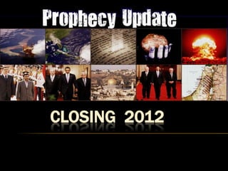 CLOSING 2012
Closing 2010 & Looking Beyond …
 